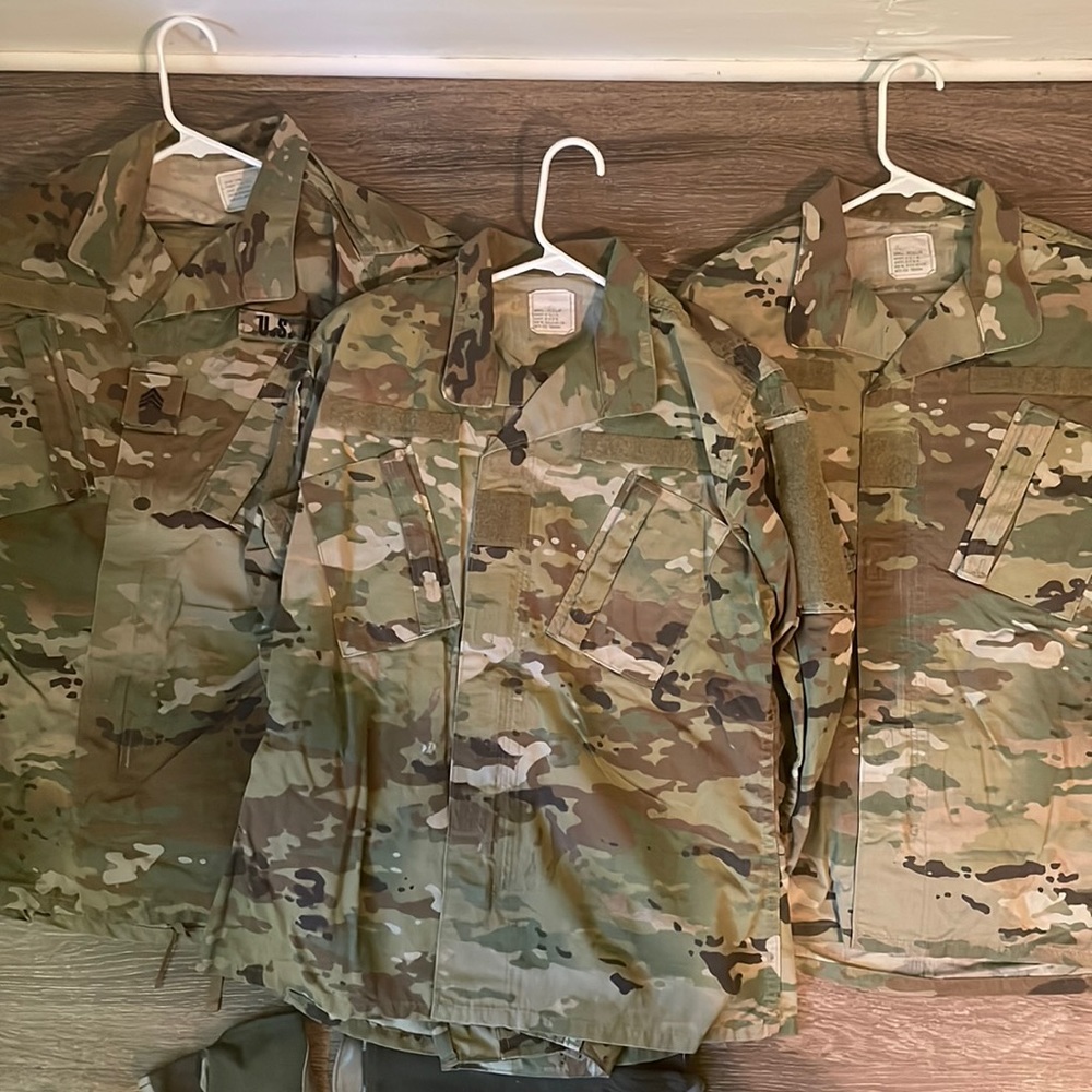 Army uniforms